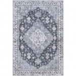 Surya Regen Black Rug 2' X 3'