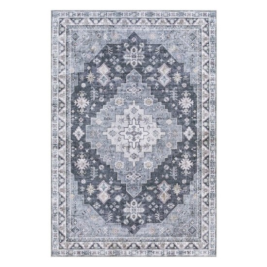 Surya Regen Black Rug 2' X 3'