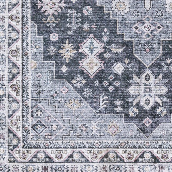 Surya Regen Black Rug 7'6" X 9'6"