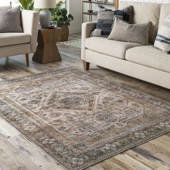 Surya Regen Medium Brown Rug 2' X 3'