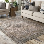 Surya Regen Medium Brown Rug 4' X 6'