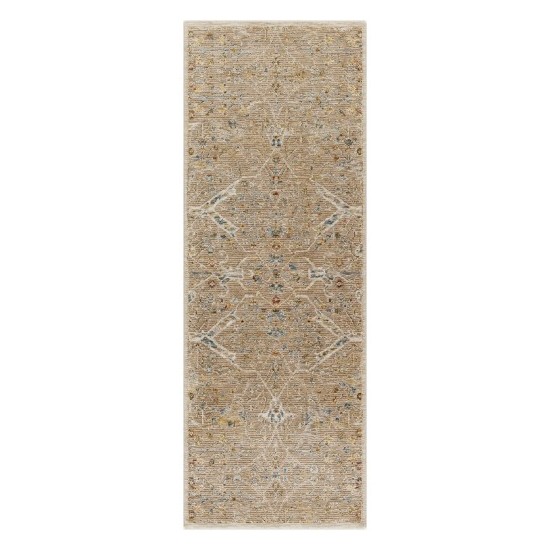 Surya Reina Light Brown Rug 2'7" X 10'