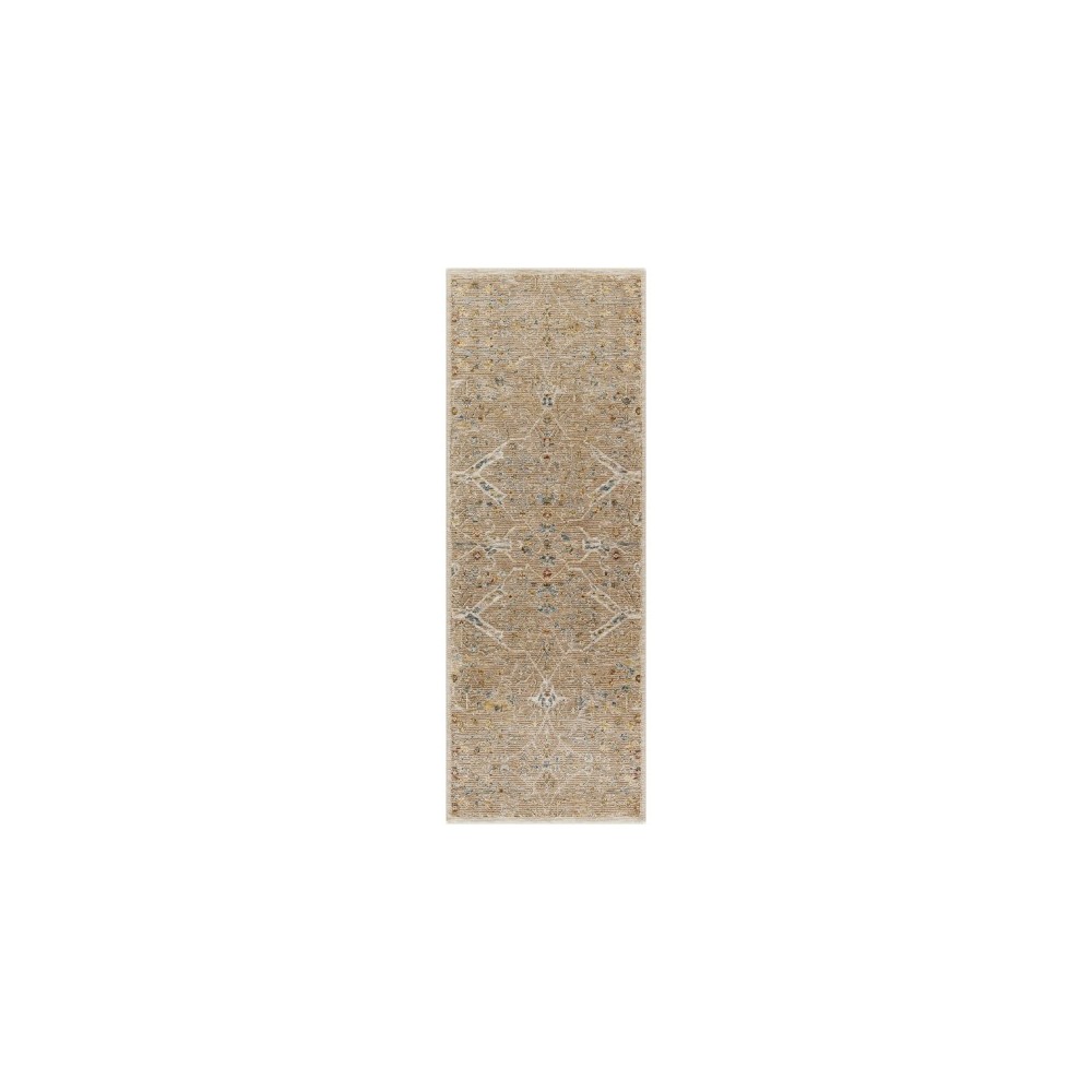 Surya Reina Light Brown Rug 2'7" X 10' Surya Reina Light Brown Rug 2'7" X 10'