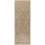 Surya Reina Light Brown Rug 2'7" X 7'3"