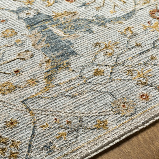 Surya Reina Denim Rug 6'7" Round