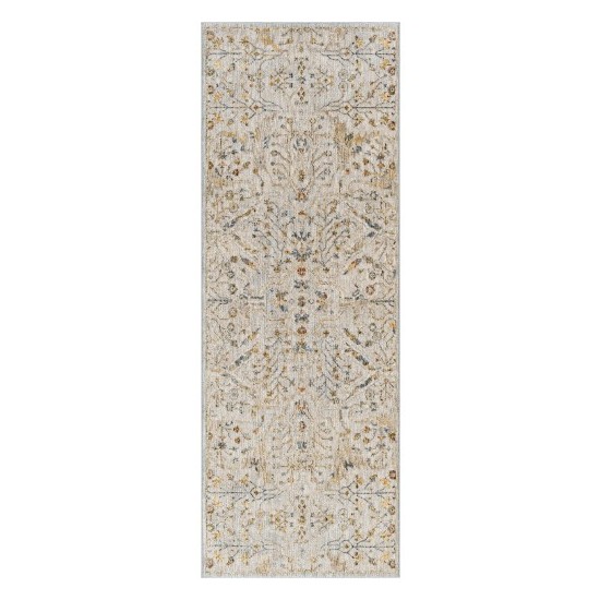 Surya Reina Ren-2302 Light Gray Rug 2'7" X 7'3"