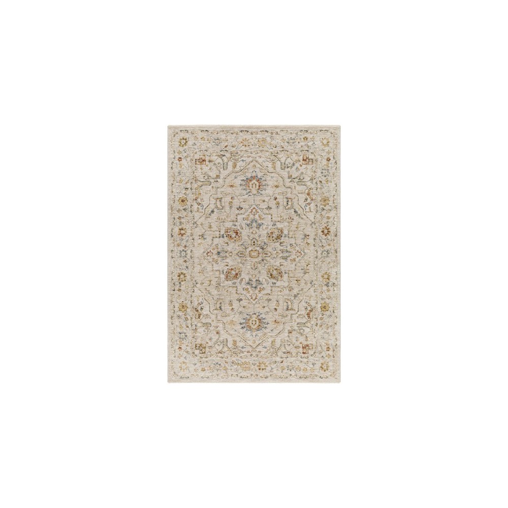 Surya Reina Ren-2303 Light Gray Rug 5'3" Round Surya Reina Ren-2303 Light Gray Rug 5'3" Round