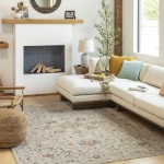 Surya Reina Ren-2303 Light Gray Rug 5'3" Round
