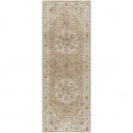 Surya Reina Ren-2305 Tan Rug 2'7" X 10'