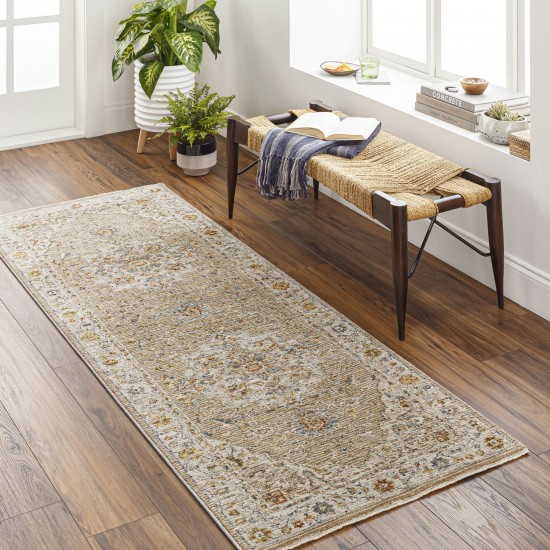 Surya Reina Ren-2305 Tan Rug 2'7" X 10'