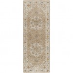 Surya Reina Ren-2305 Tan Rug 2'7" X 7'3"