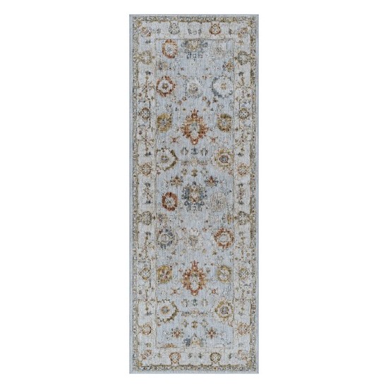 Surya Reina Ren-2306 Light Gray Rug 2'7" X 7'3"