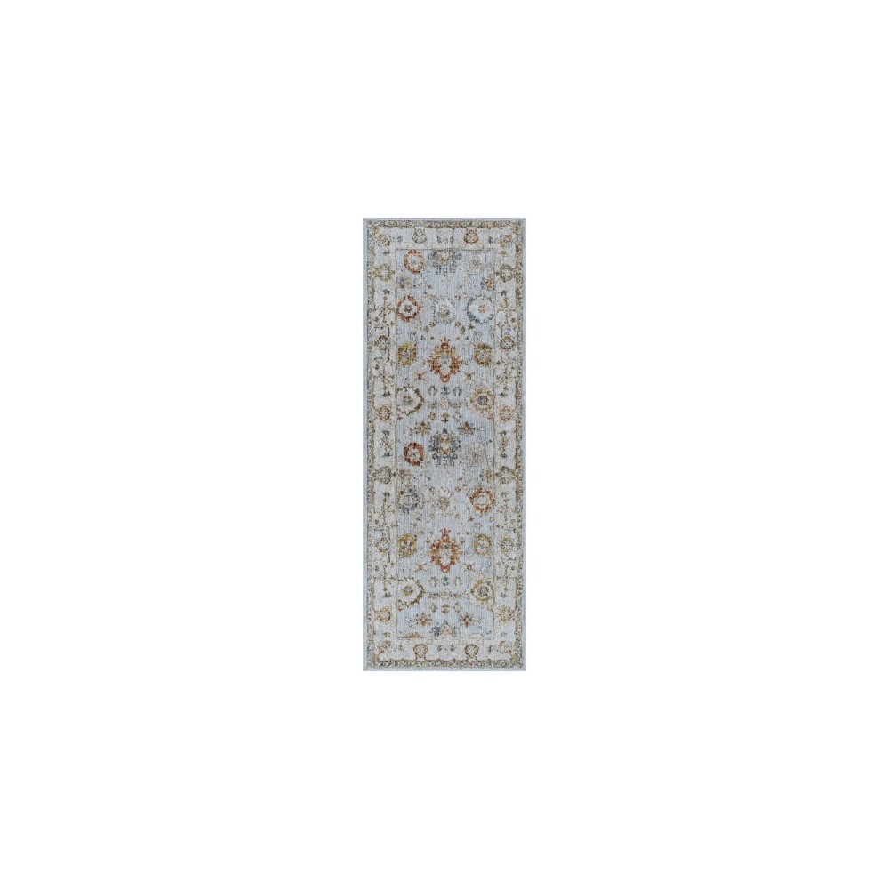 Surya Reina Ren-2306 Light Gray Rug 2'7" X 7'3"