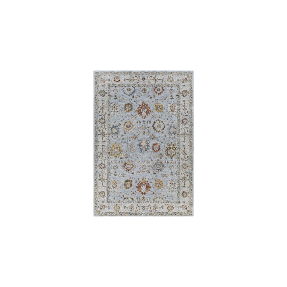 Surya Reina Ren-2306 Light Gray Rug 6'7" X 9'6" Surya Reina Ren-2306 Light Gray Rug 6'7" X 9'6"