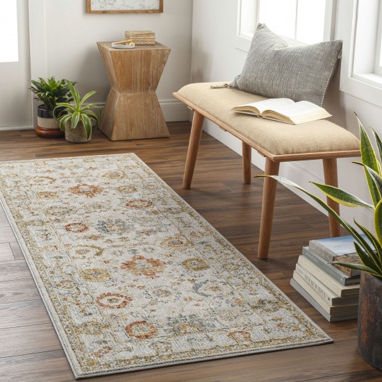 Surya Reina Ren-2309 Light Gray Rug 2'7" X 7'3"