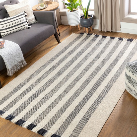 Surya Reliance Rli-2302 Black Rug 5' X 7'6"