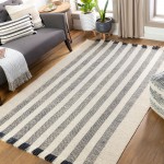 Surya Reliance Rli-2302 Black Rug 8'10" X 12'