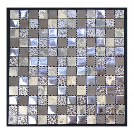 Legion Furniture Mosaic Tile In Brown
