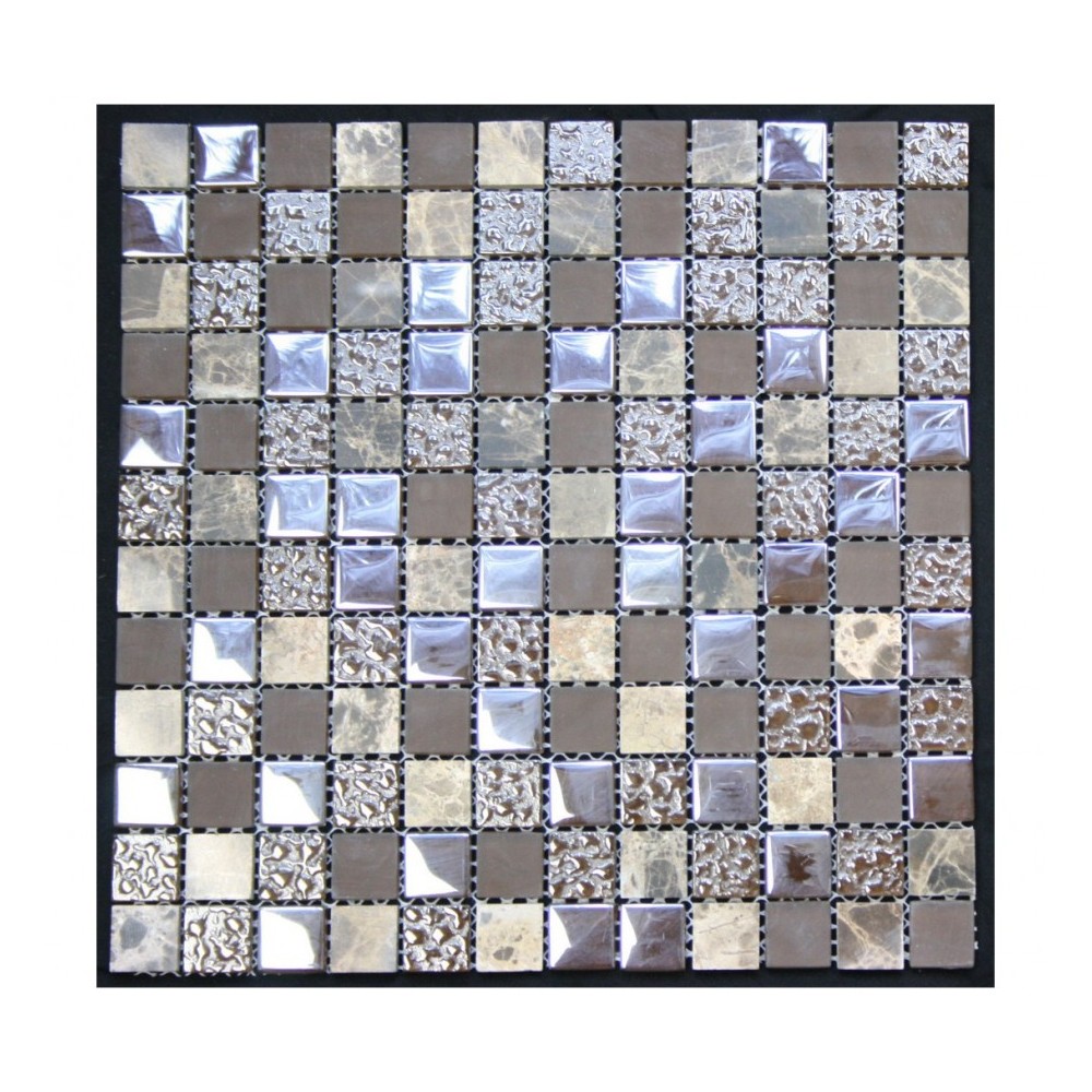 Legion Furniture Mosaic Tile In Brown