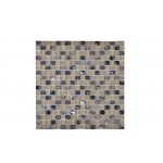 Legion Furniture Beige And Brown Mosaic Tile