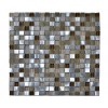 Legion Furniture Brown, Silver Mosaic Tile