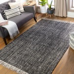 Surya Reliance Rli-2306 Black Rug 2' X 3'