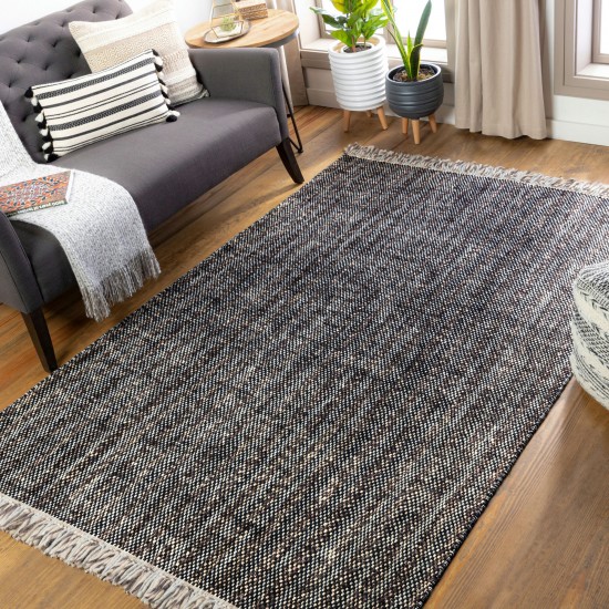 Surya Reliance Rli-2306 Black Rug 2'6" X 8'