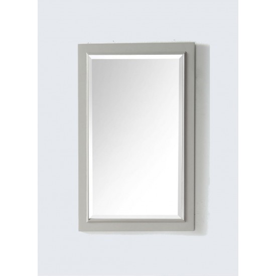 Legion Furniture 20"X 30"Mirror In Warm Grey