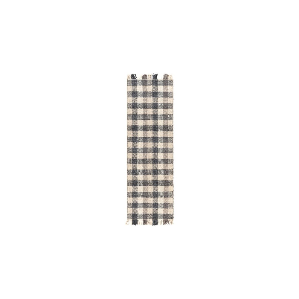 Surya Reliance Rli-2308 Charcoal Rug 2'6" X 8' Surya Reliance Rli-2308 Charcoal Rug 2'6" X 8'