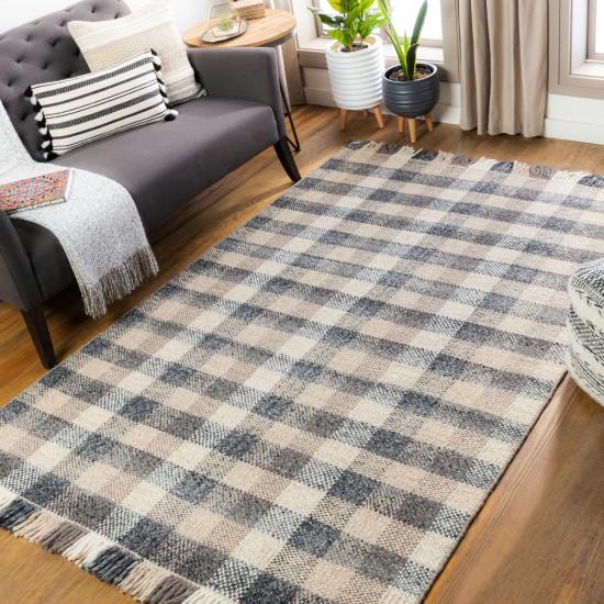 Surya Reliance Rli-2308 Charcoal Rug 2'6" X 8'