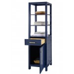 Legion Furniture 21" Blue Linen Cabinet