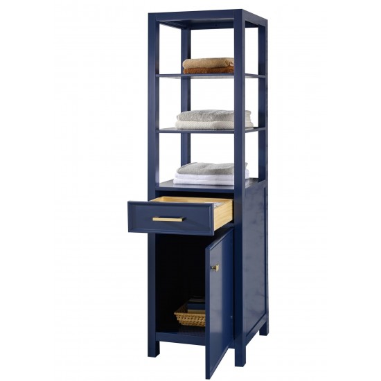 Legion Furniture 21" Blue Linen Cabinet