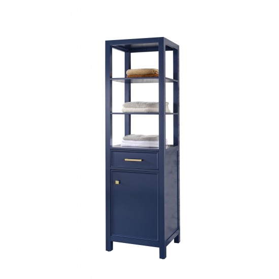 Legion Furniture 21" Blue Linen Cabinet