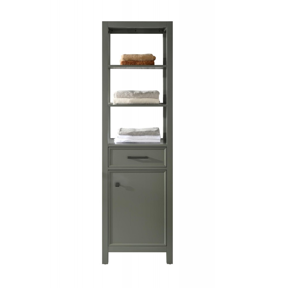 Legion Furniture 21" Pewter Green Linen Cabinet