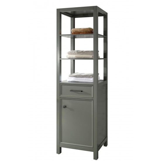 Legion Furniture 21" Pewter Green Linen Cabinet