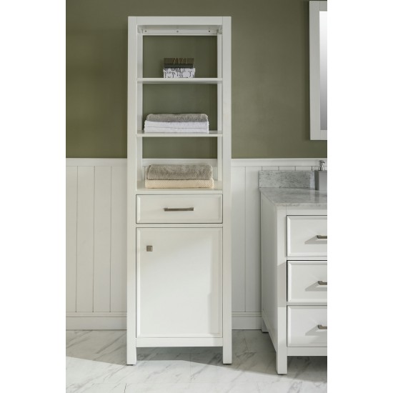 Legion Furniture 21" White Linen Cabinet