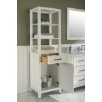 Legion Furniture 21" White Linen Cabinet