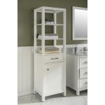 Legion Furniture 21" White Linen Cabinet