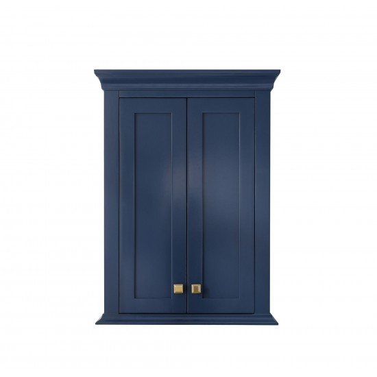 24" Blue Toilet Topper Cabinet