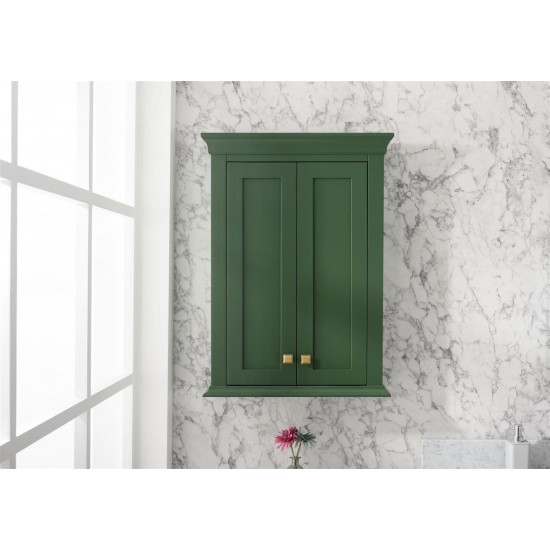 24" Vogue Green Toilet Topper Cabinet