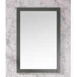 24"X36" Pewter Green Mirror