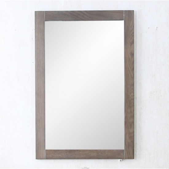 20" Weathered Gray Mirror