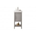Legion Furniture 18" Gray Sink Vanity
