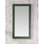 Legion Furniture 16" Pewter Vogue Green Mirror