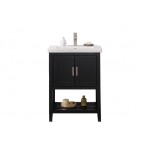 Legion Furniture WLF9024-E 24" Espresso Sink Vanity