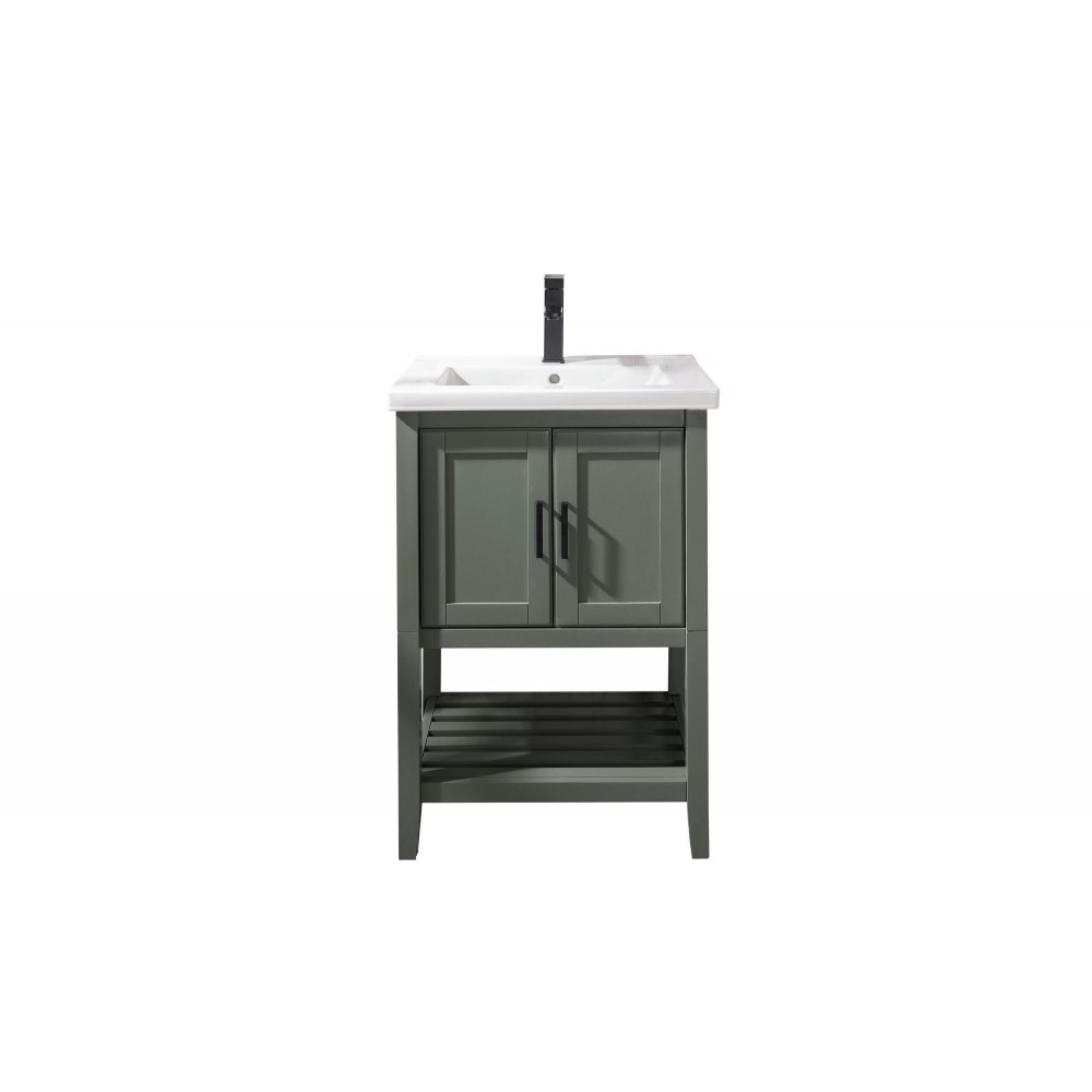Legion Furniture WLF9024-PG 24" Pewter Green Sink Vanity Legion Furniture WLF9024-PG 24" Pewter Green Sink Vanity