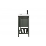 Legion Furniture WLF9024-PG 24" Pewter Green Sink Vanity