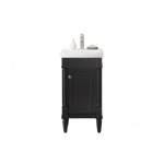 Legion Furniture 18" Sink Vanity In Espresso