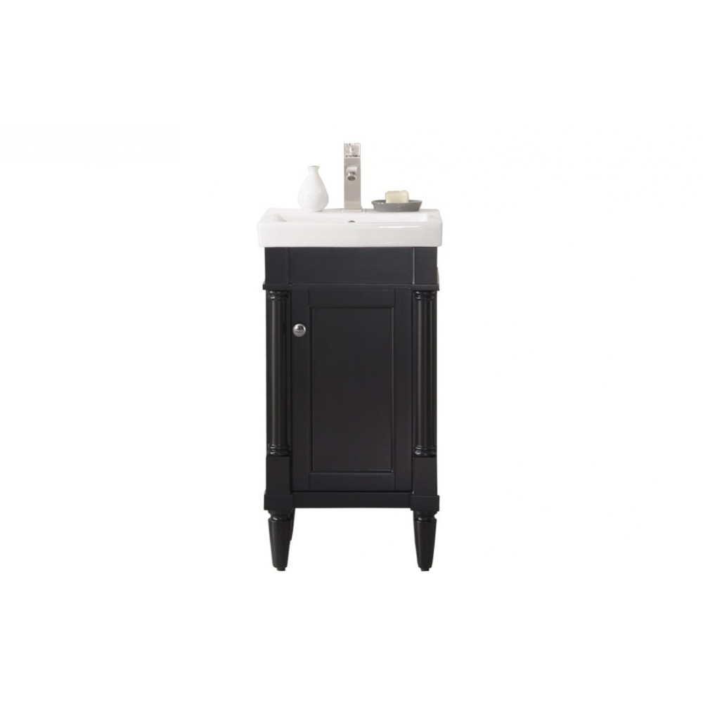 Legion Furniture 18" Sink Vanity In Espresso