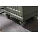 Legion Furniture 18" Sink Vanity In Pewter Green